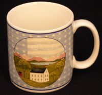 Sakura Warren Kimble AMERICA THE BEAUTIFUL Coffee Mug